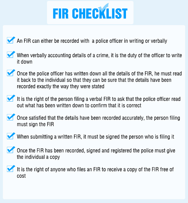 Reporting a Crime: All about lodging an F.I.R with the Police – JAAGRUTI®