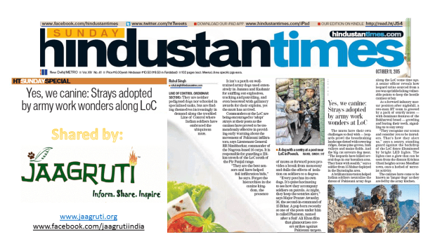 How stray dogs are foiling infiltration bids along the Indian&nbsp;LoC